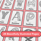 26 Positivity ABC Colouring Pages - Digital Download