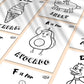 26 Kids ABC Colouring Pages - Digital Download